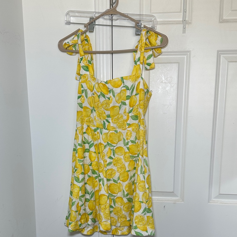 Zara Lemon dress
